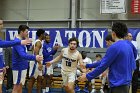 MBBall vs Emmanuel  Wheaton College Men's Basketball vs Emmanuel College. - Photo By: KEITH NORDSTROM : Wheaton, basketball, team photo, MBBall2019
